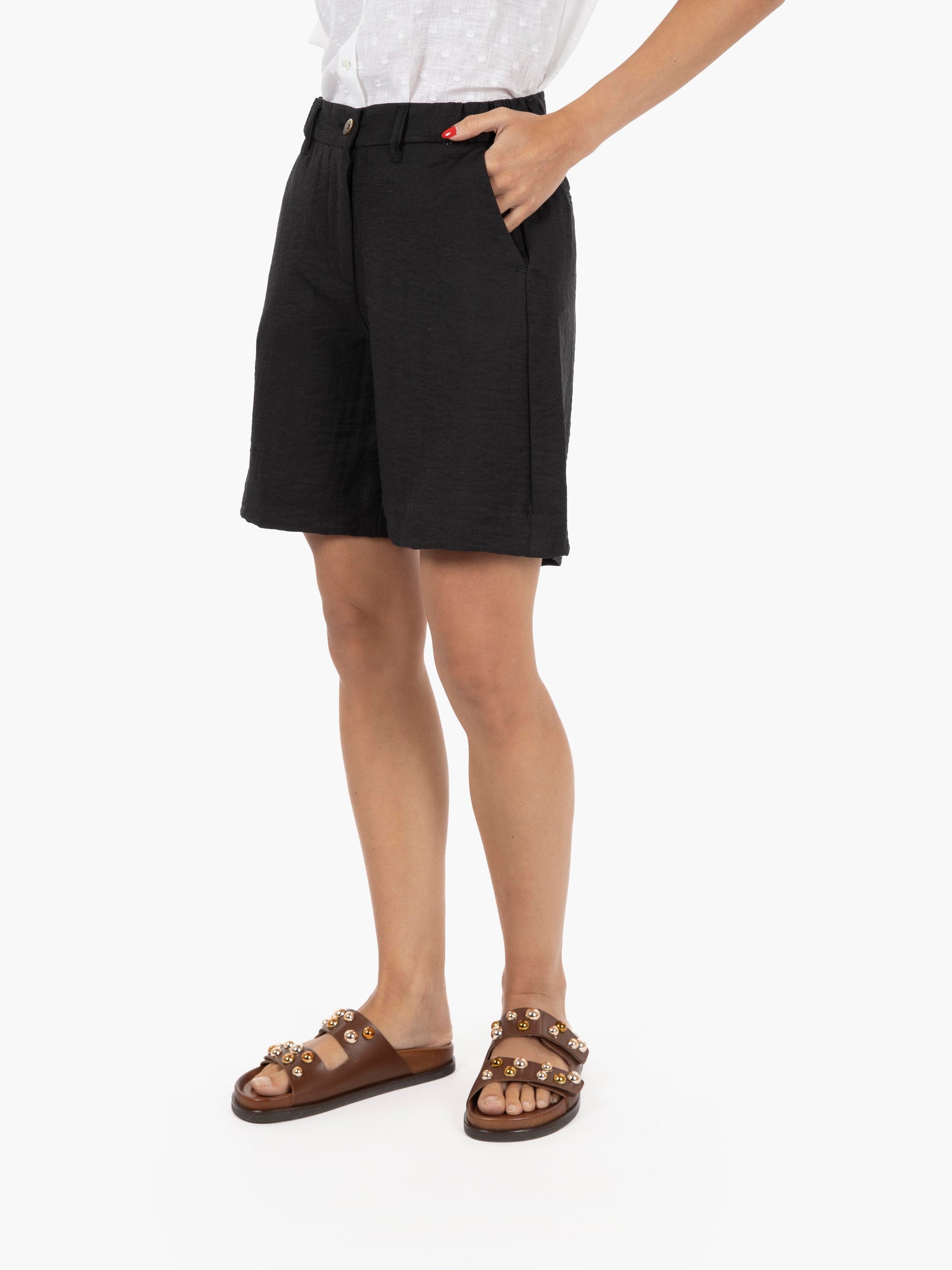 Bermuda Mojito wide soft black