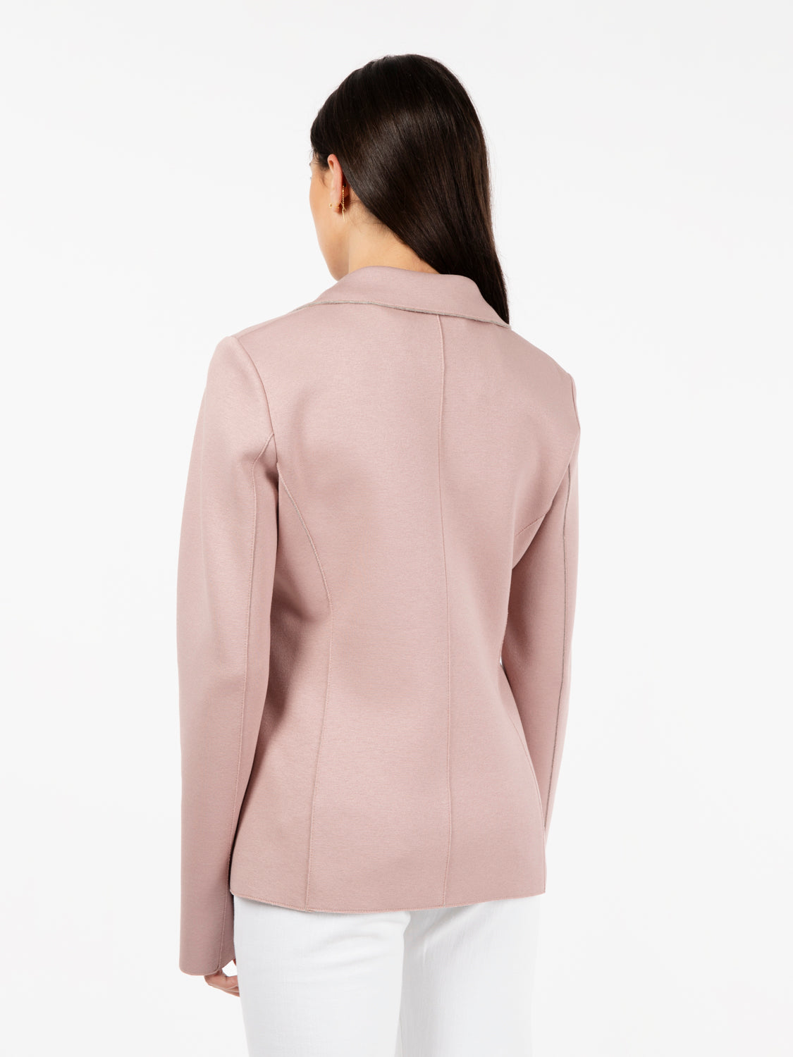 Blazer doppiato rosa