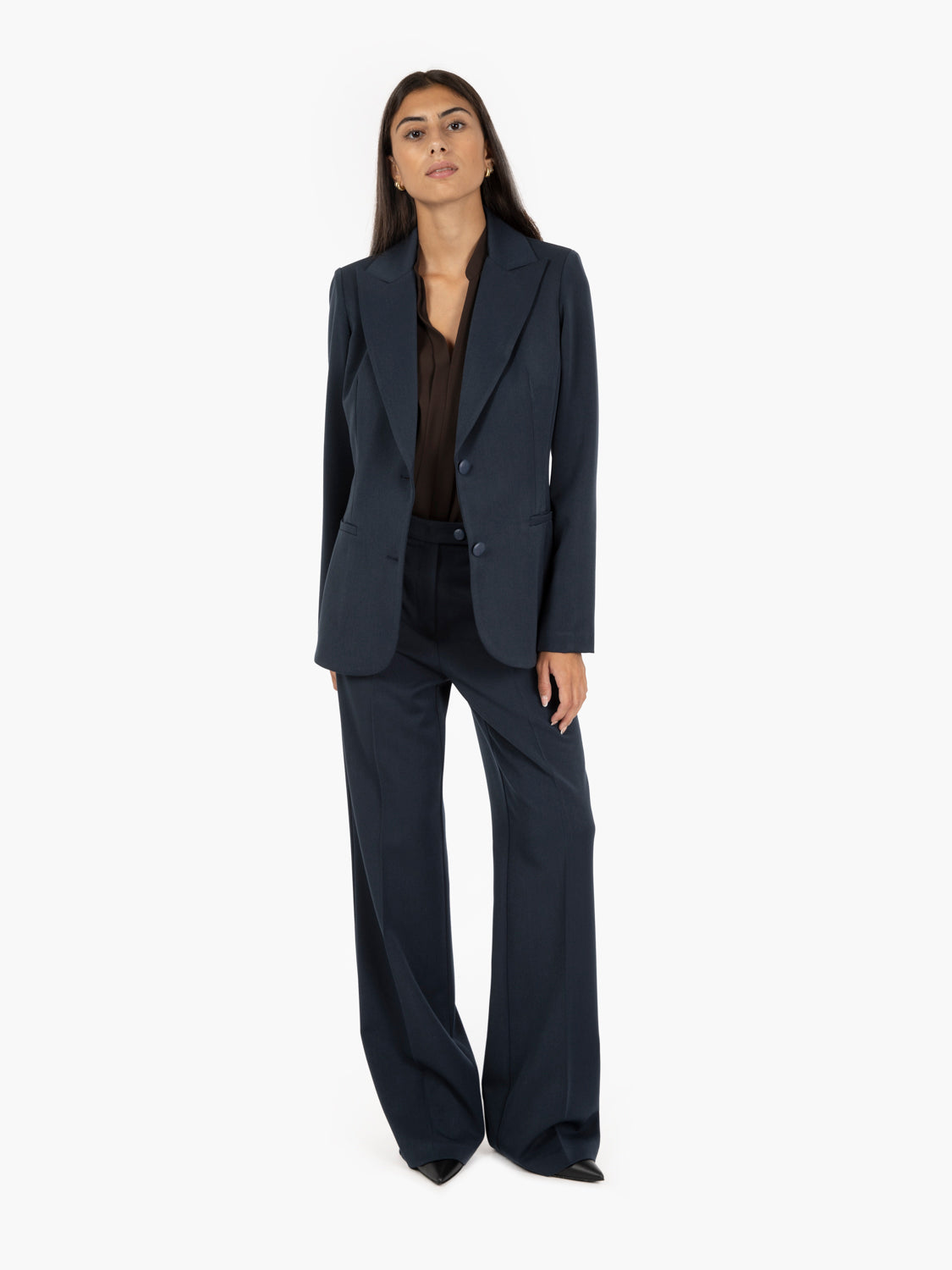 Blazer monopetto blu