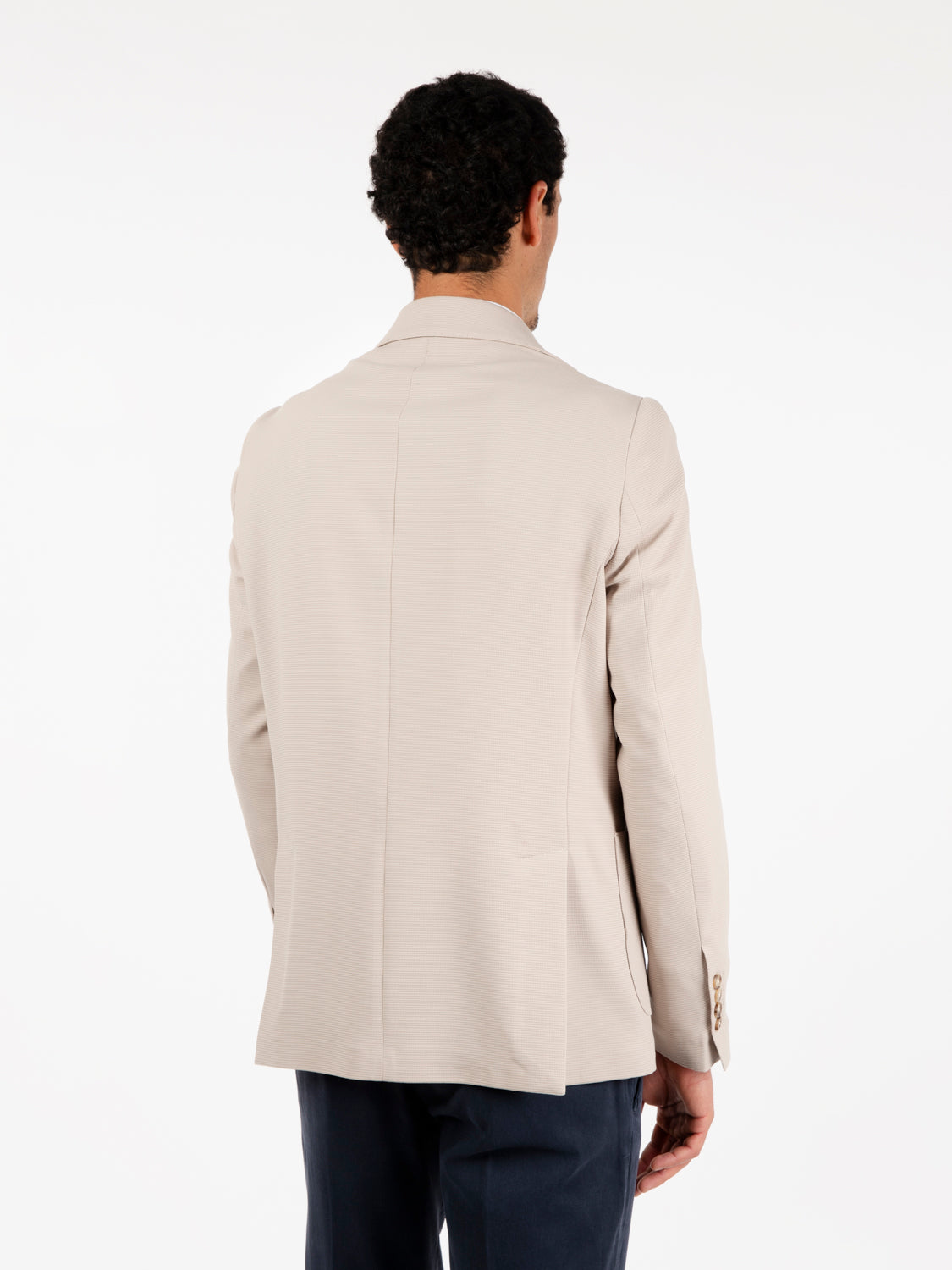 Blazer piquet Italo sabbia