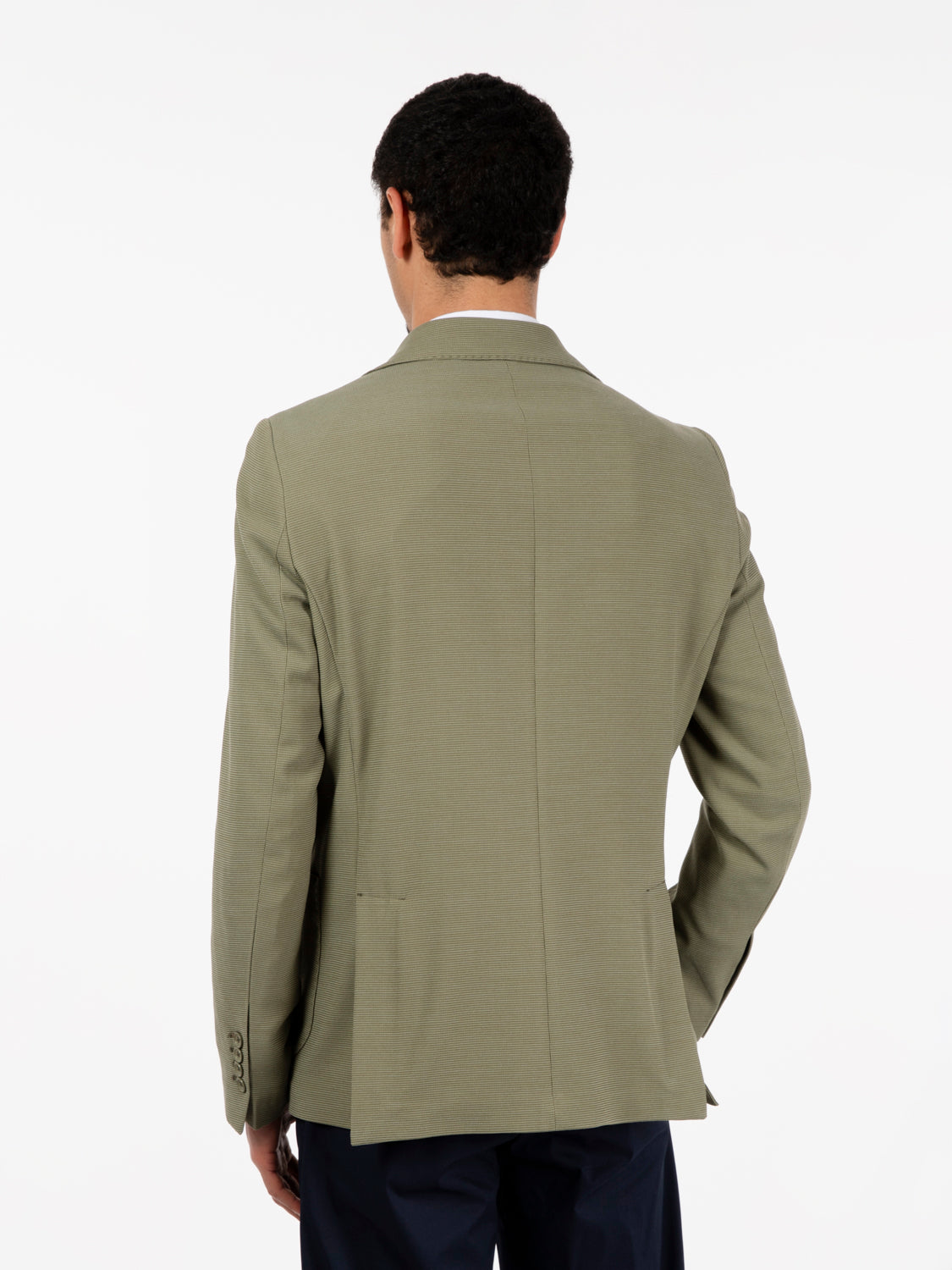 Blazer piquet Italo salvia