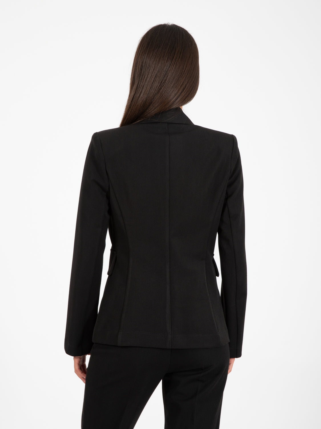 Blazer sfiancato nero