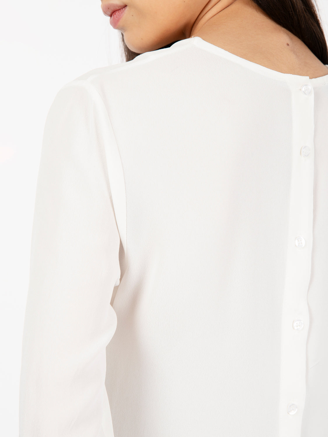 Cream viscose blouse