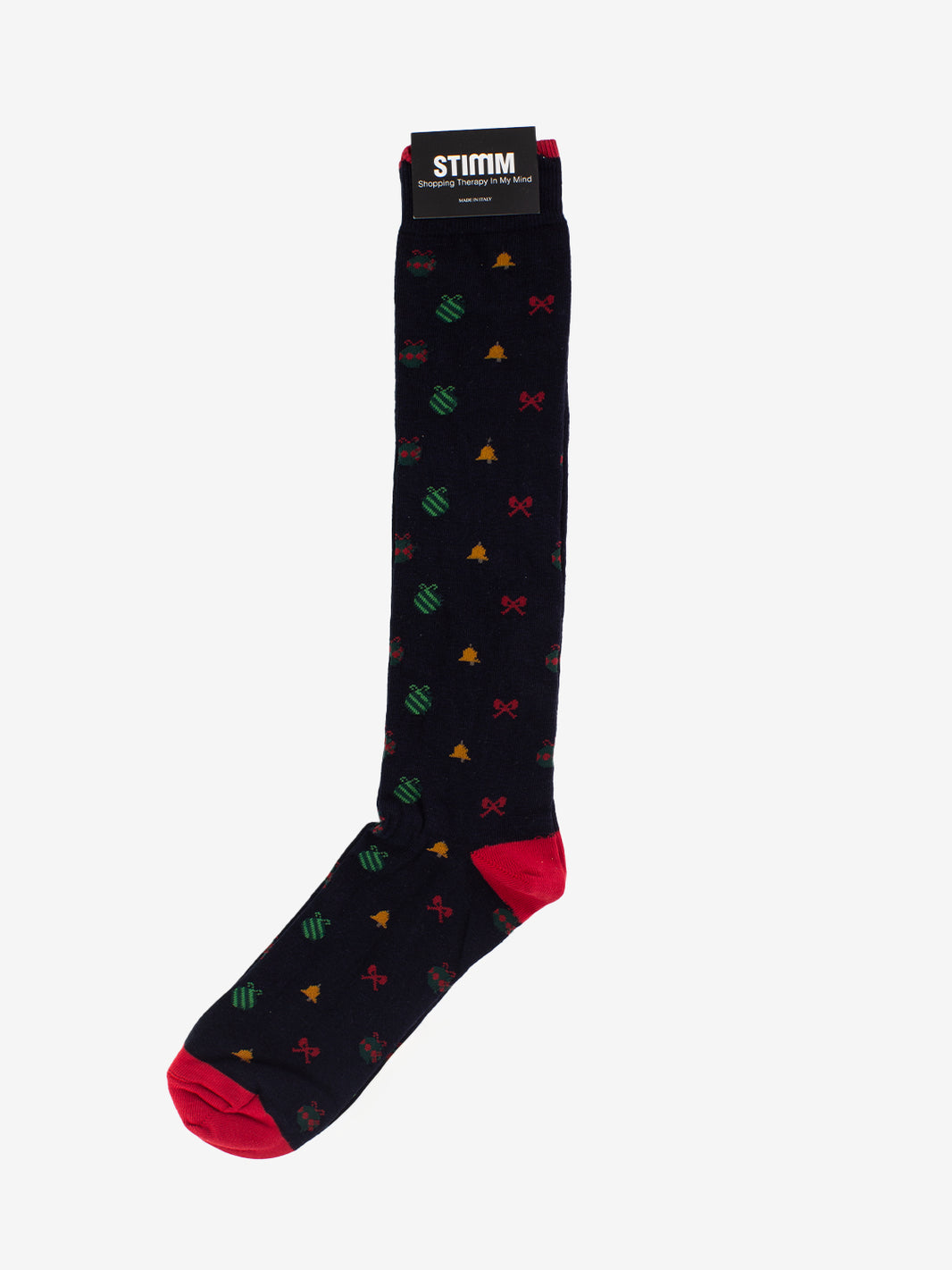 BLACK CHRISTMAS SOCK 502LF_NERO