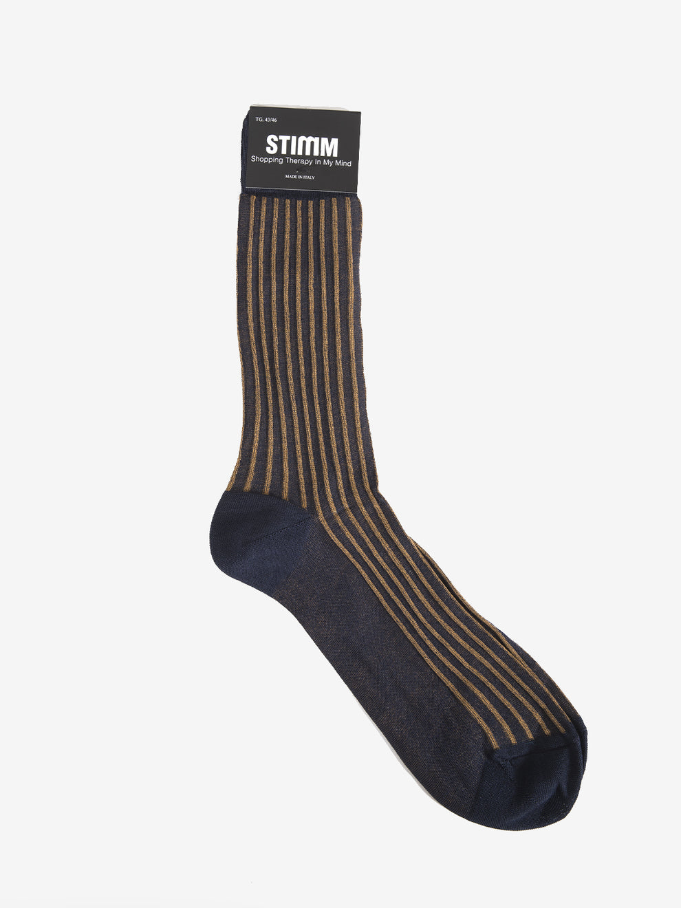 Medium two-tone brown socks