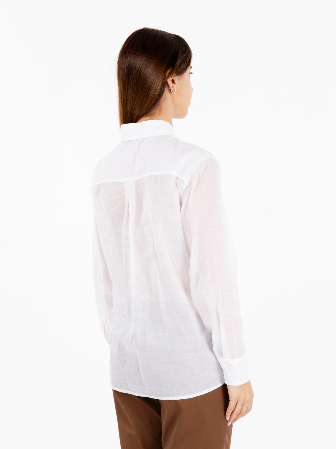 Camicia con tasche bianco