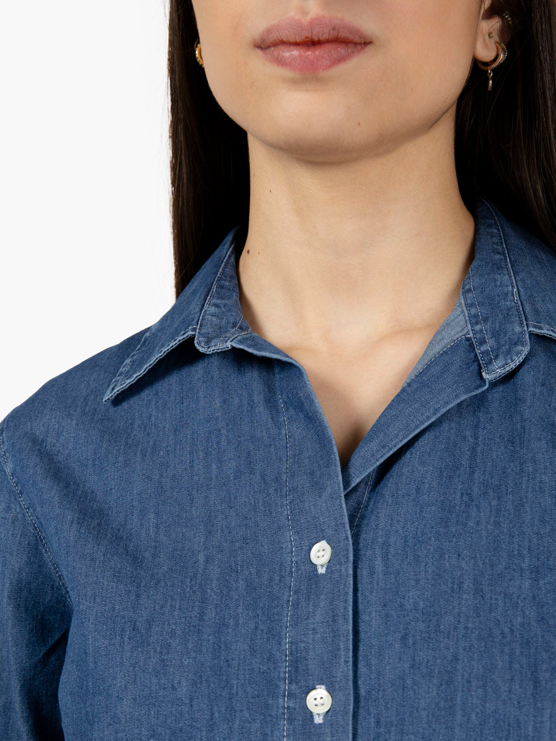 Ilda dark denim shirt