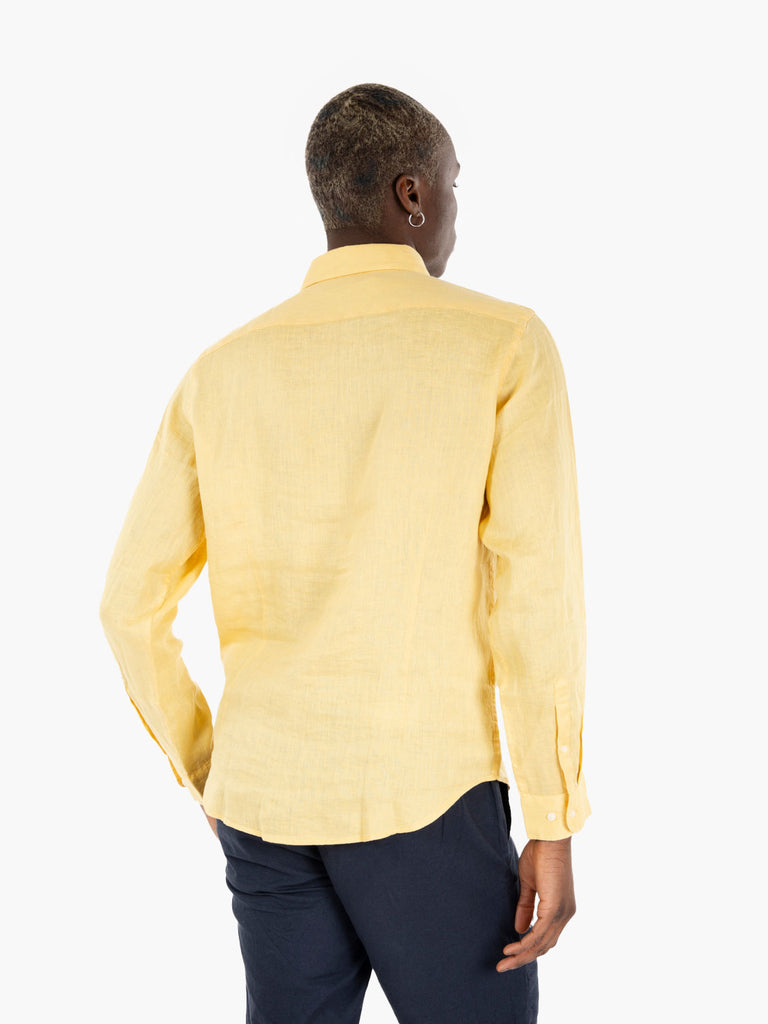 STIMM - Camicia in lino ocra