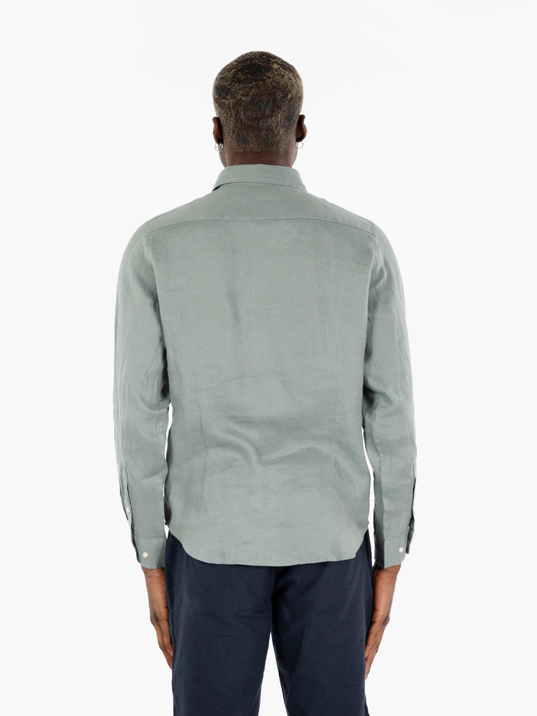 STIMM - Camicia in lino olive