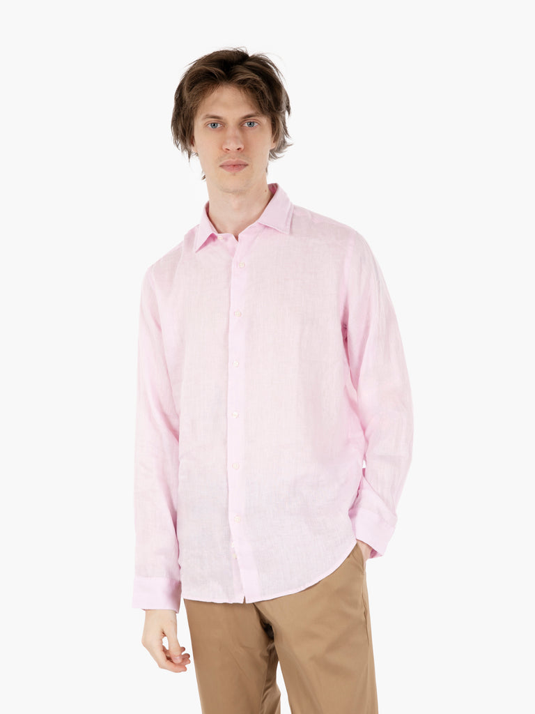 STIMM - Camicia in lino rosa