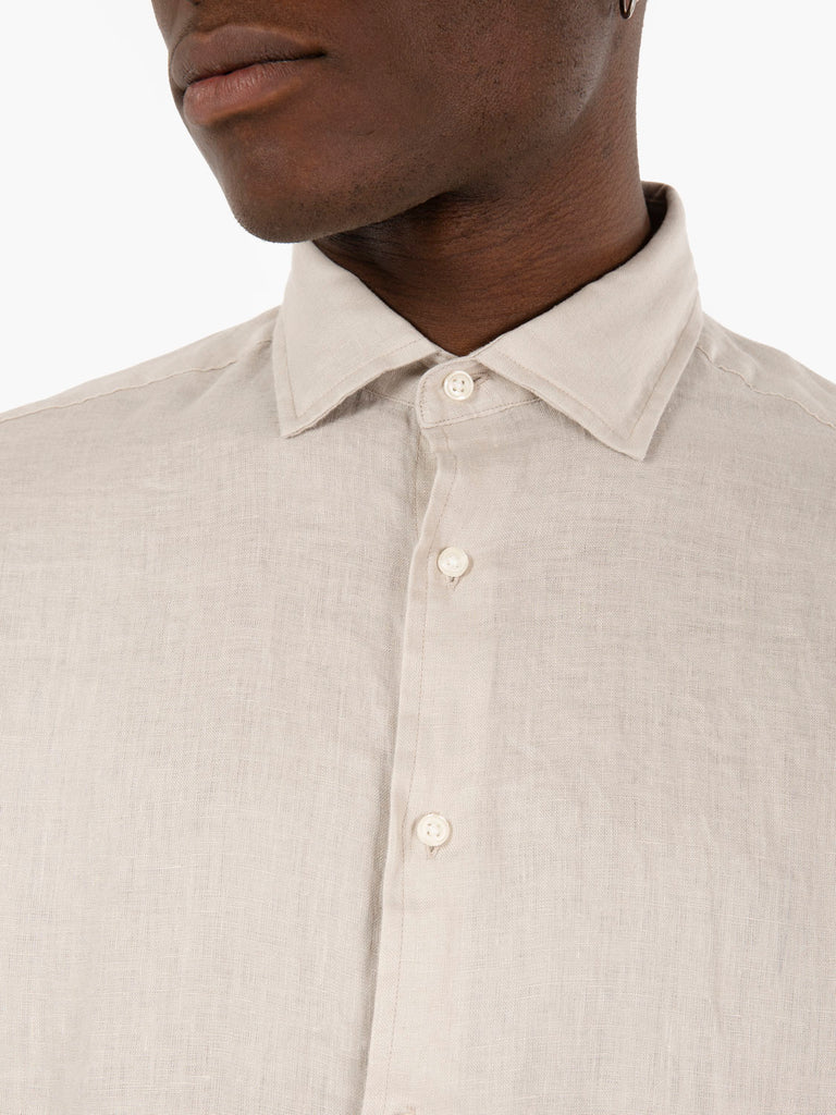 STIMM - Camicia in lino sand