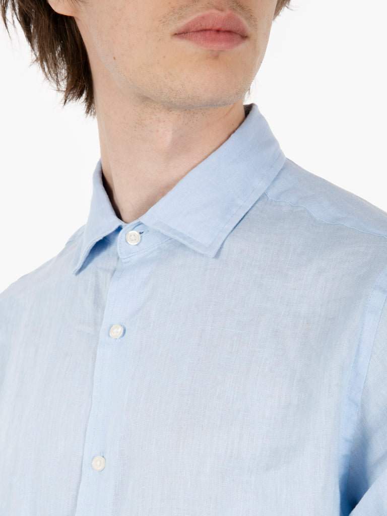 STIMM - Camicia in lino sky