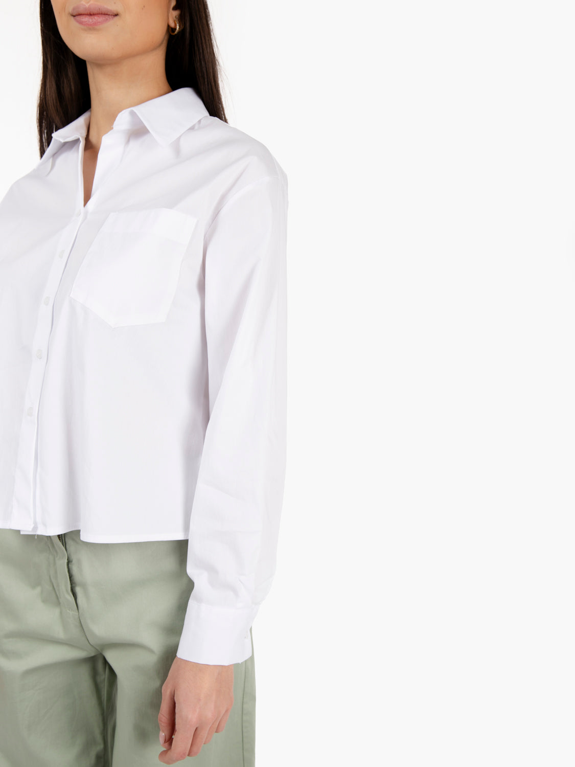 Irma White Box Shirt