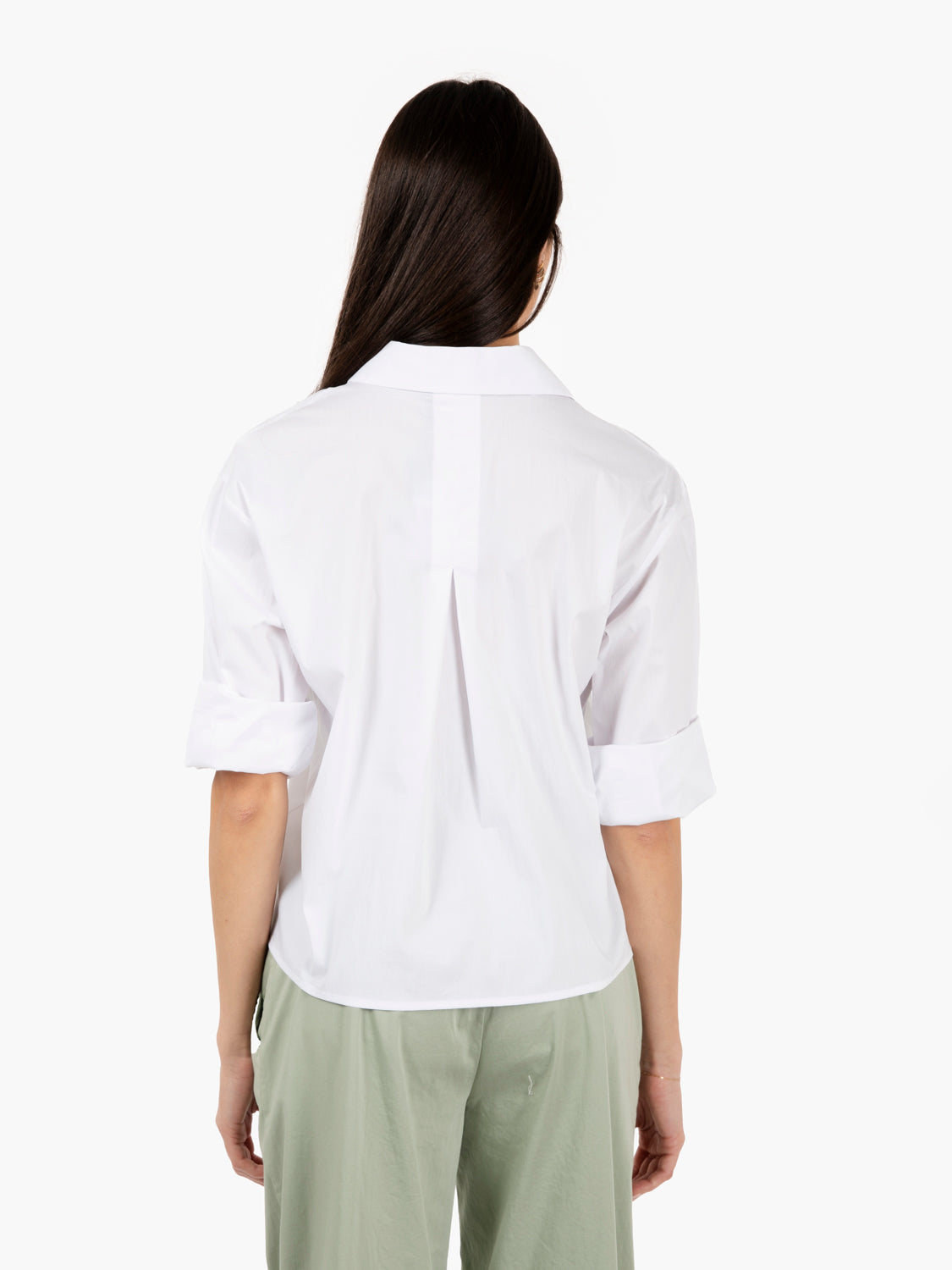 Irma White Box Shirt