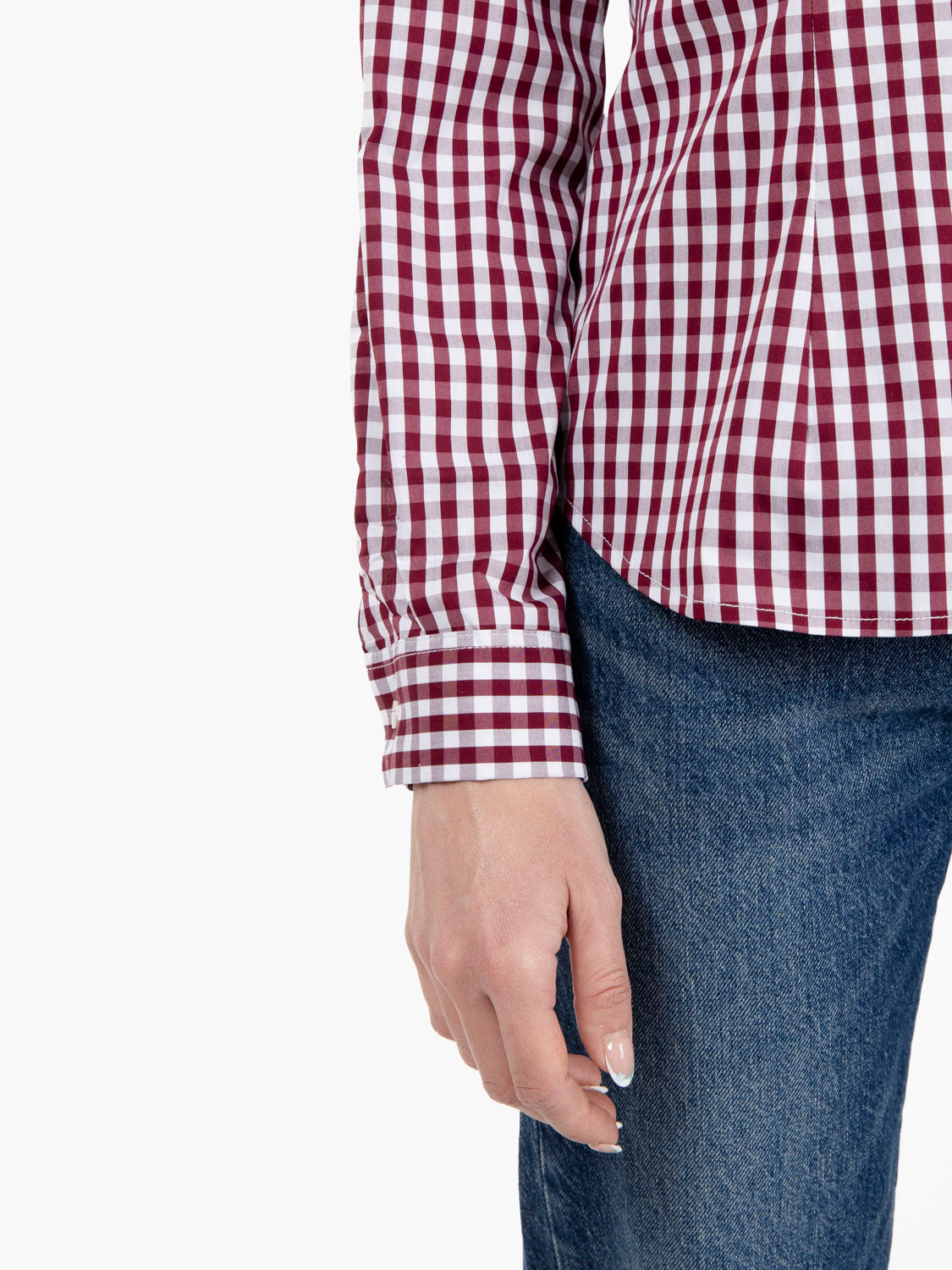 Vichy shirt idilia wine