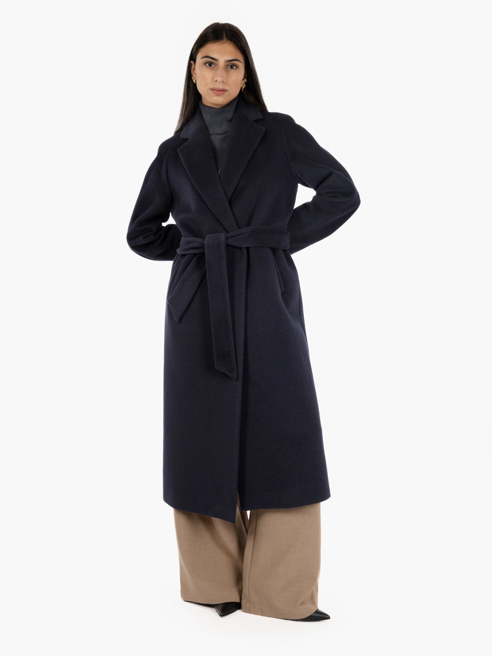 Cappotto Diva Debora blu
