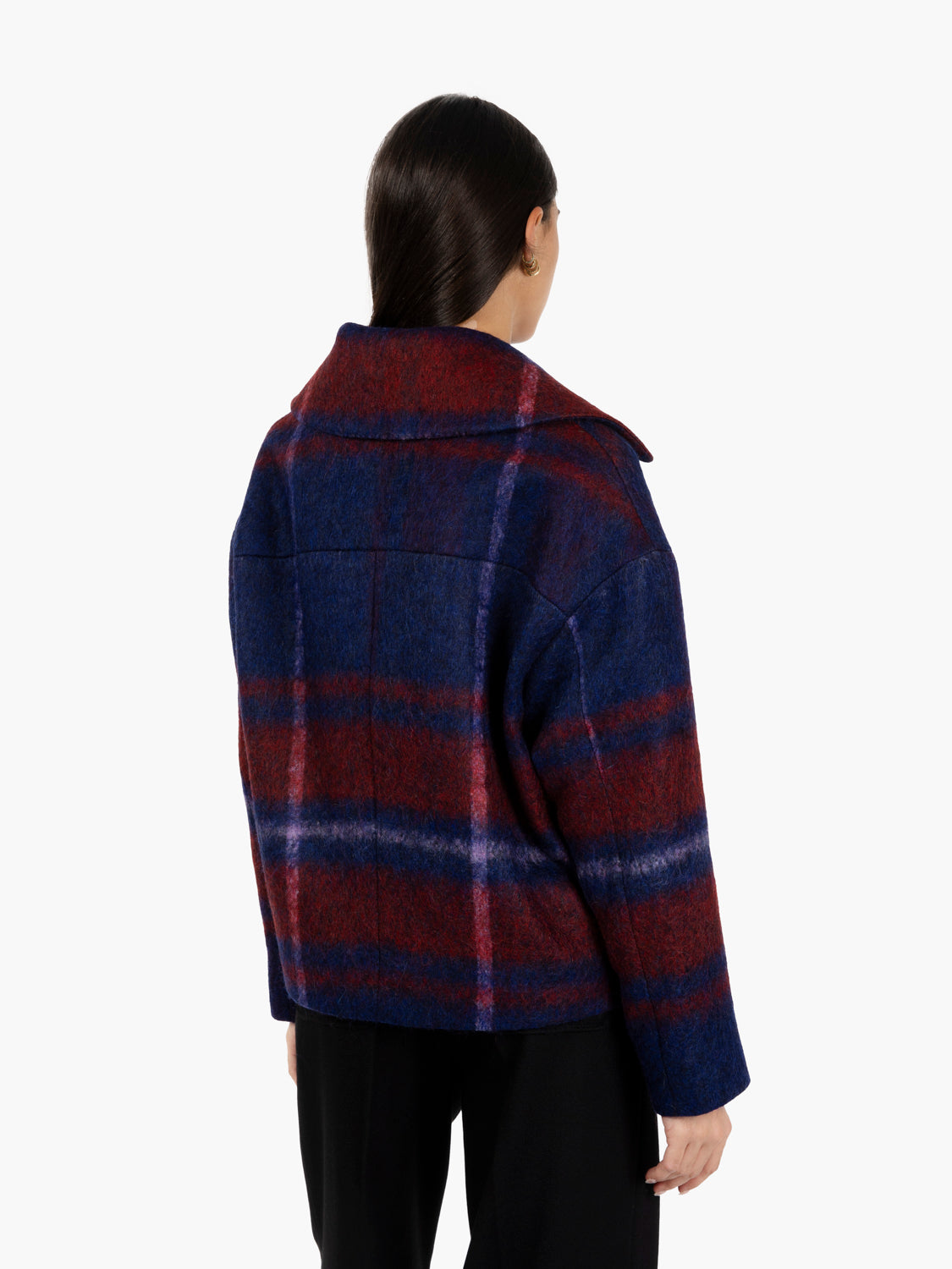 Cappotto Iris Danaplad blu