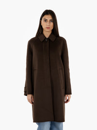 Cameron brown long coat