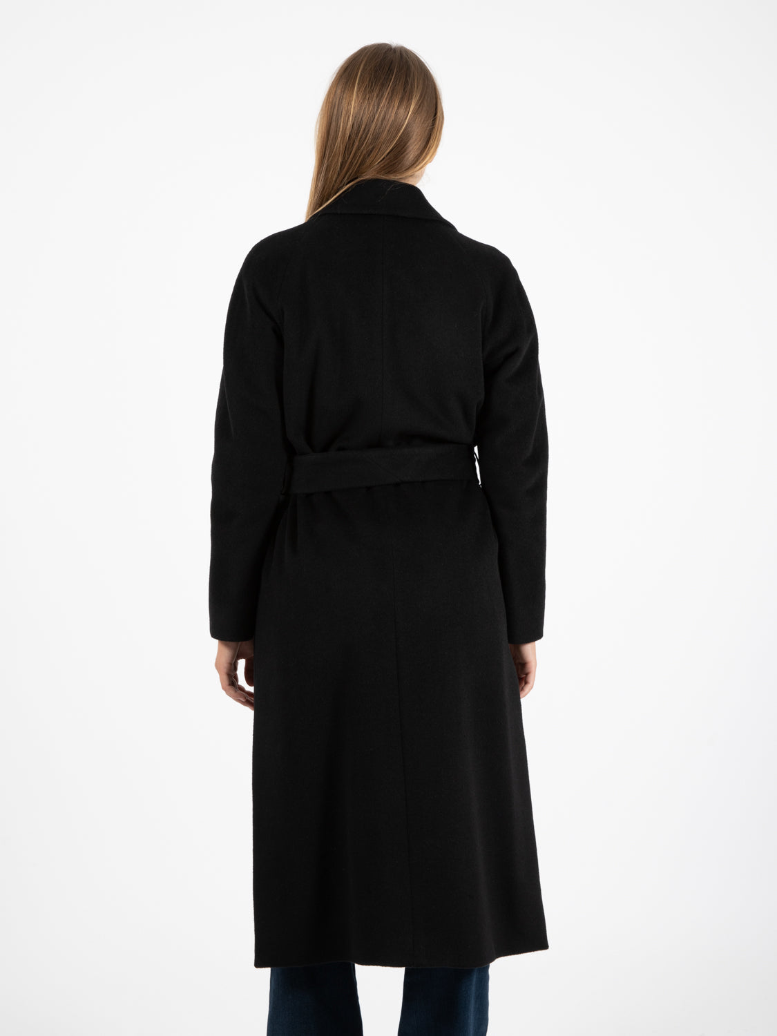 Cappotto lungo Dafne Debora nero