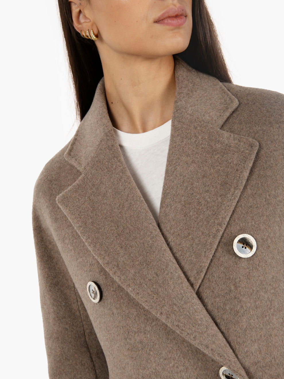Myrna Debora glacè coat