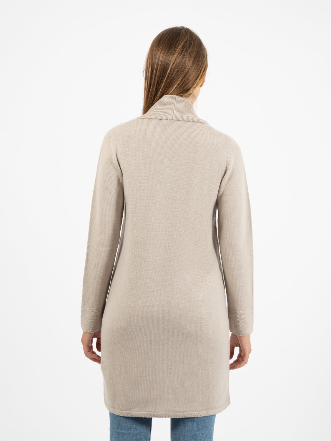 Stucco wool cardigan