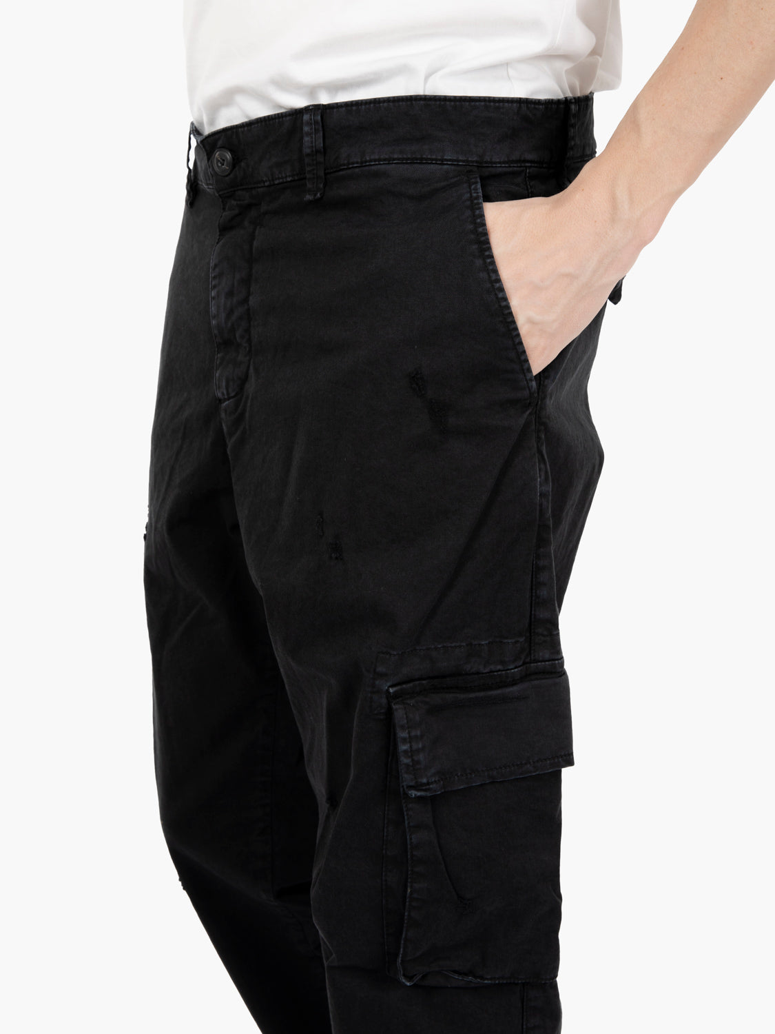 Cargo pant New Fatique black washed
