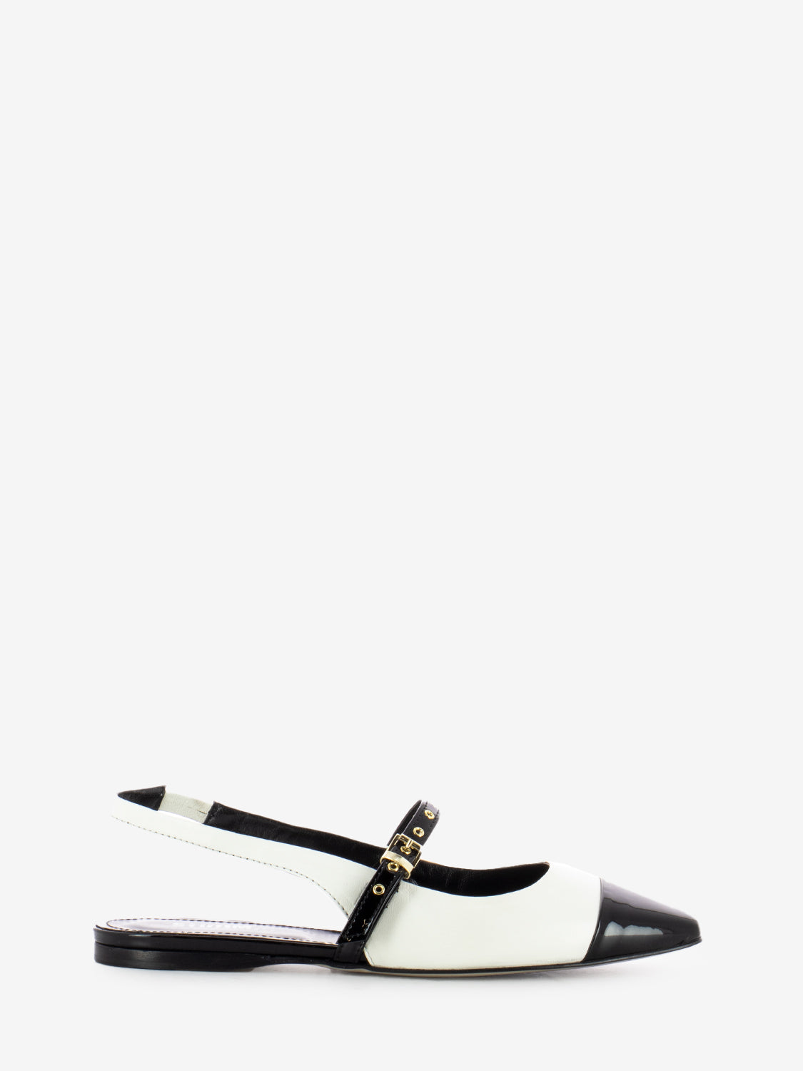 Chanel with shiny tip black / milk