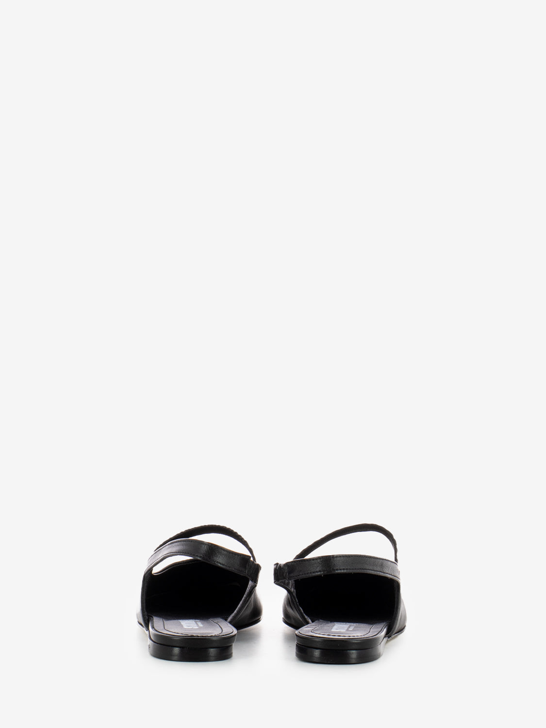 Chanel square toe black