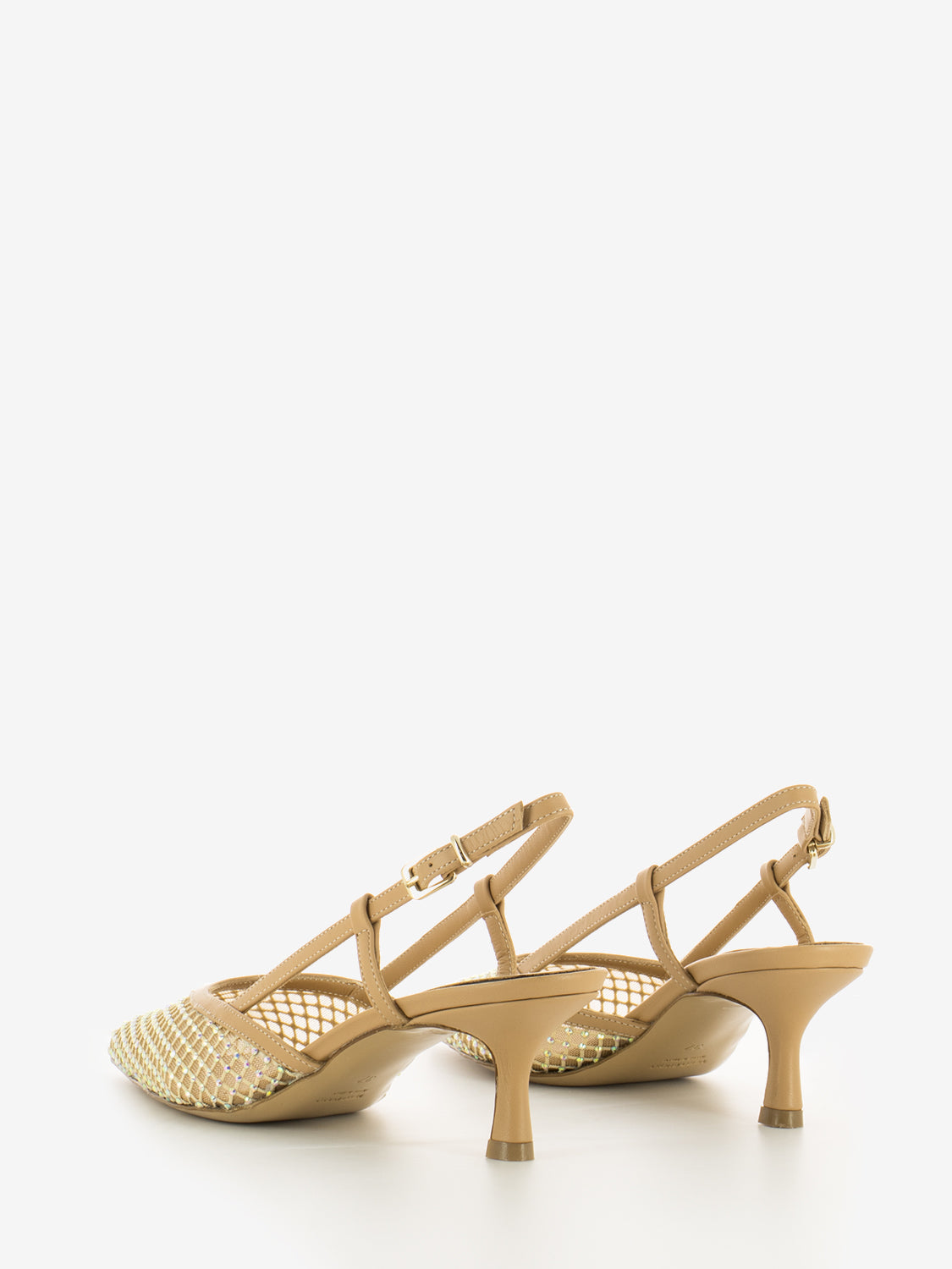 Chanel sand rhinestone net