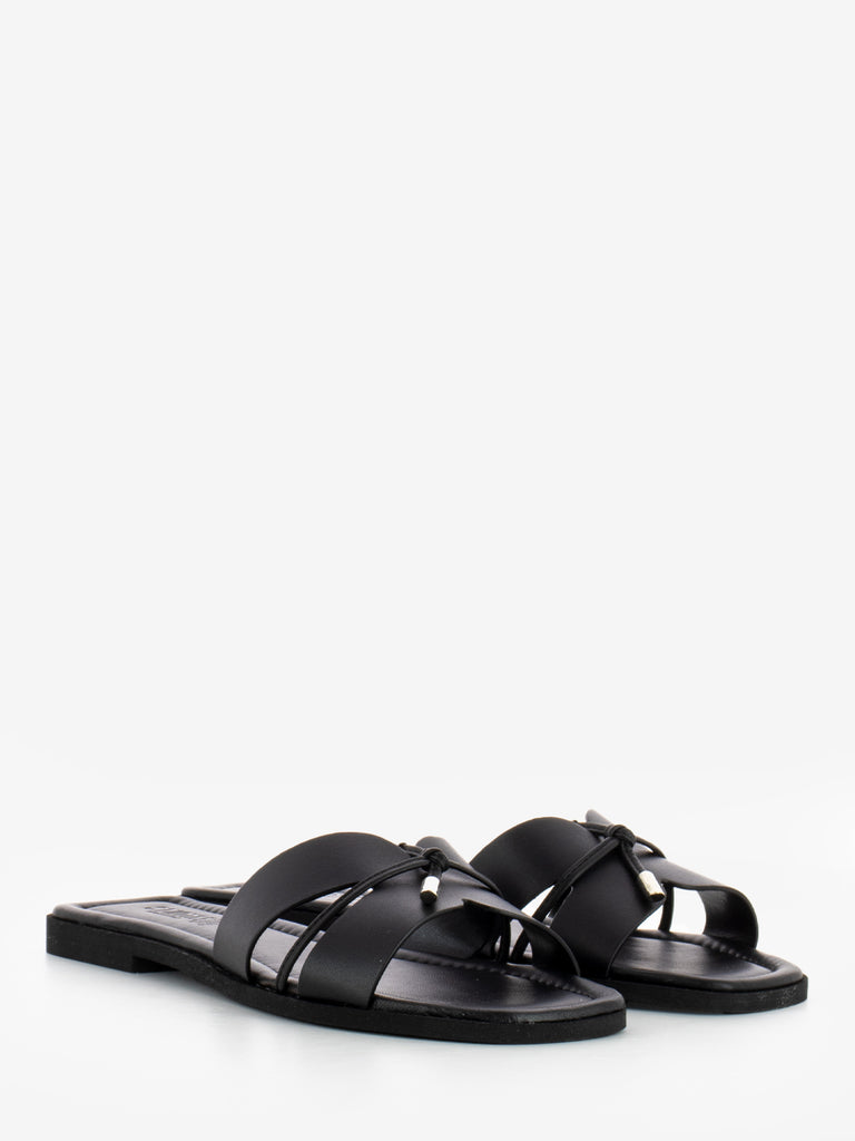STIMM - Ciabatta in pelle nero