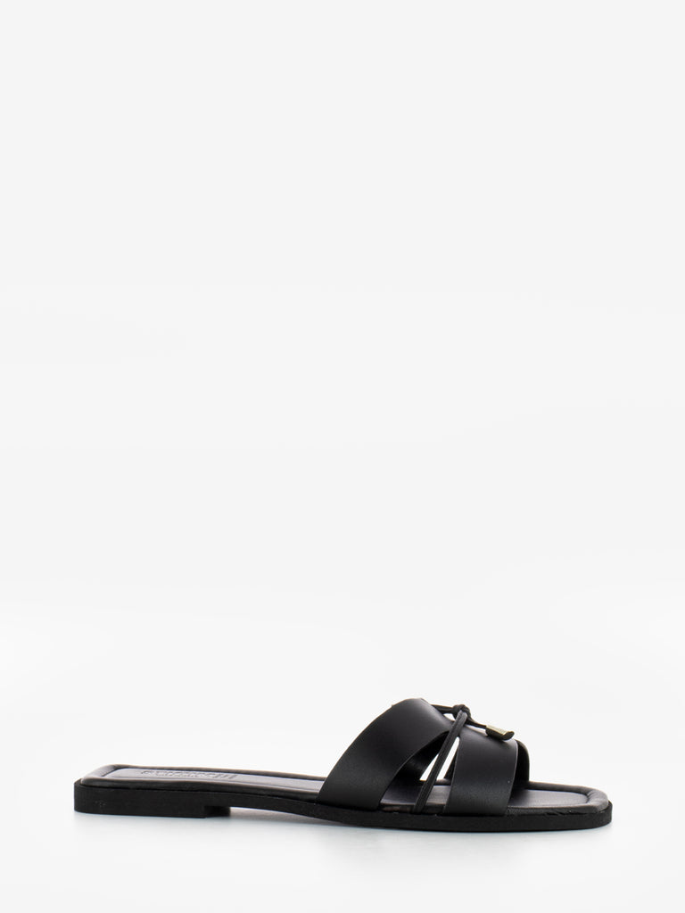 STIMM - Ciabatta in pelle nero