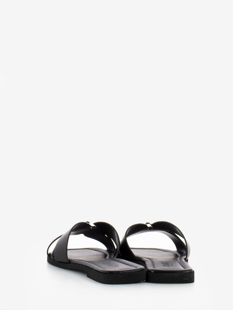 STIMM - Ciabatta in pelle nero