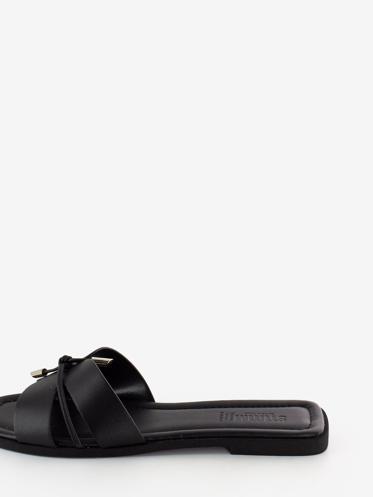 STIMM - Ciabatta in pelle nero
