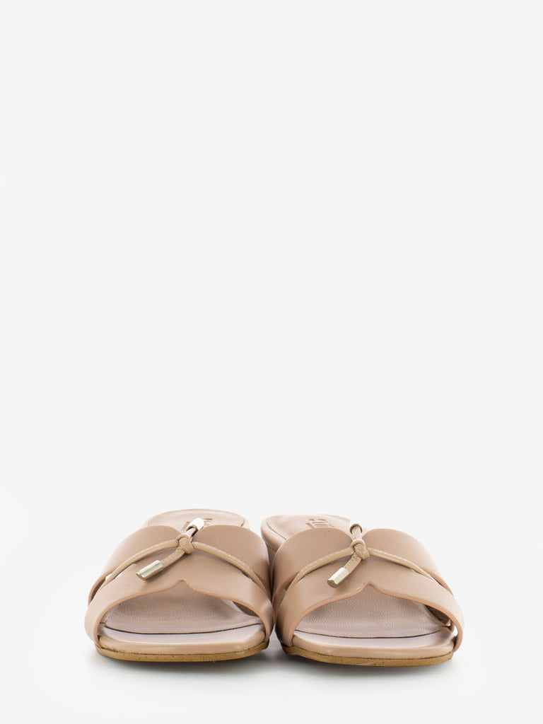 STIMM - Ciabatta in pelle rosa