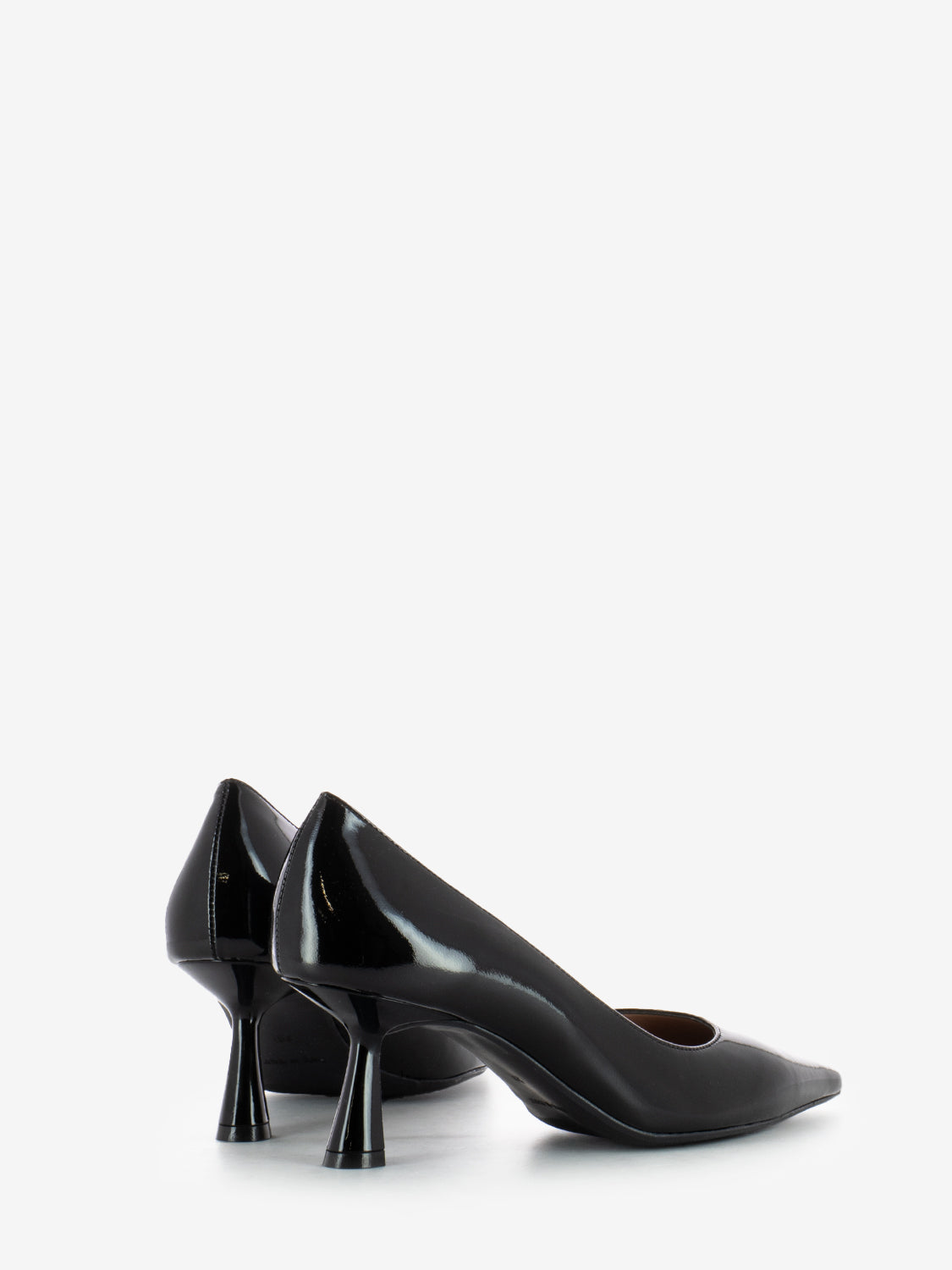 Décolleté vernice nero
