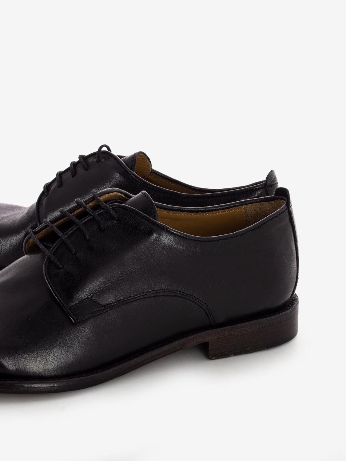 Derby Glove in pelle nero