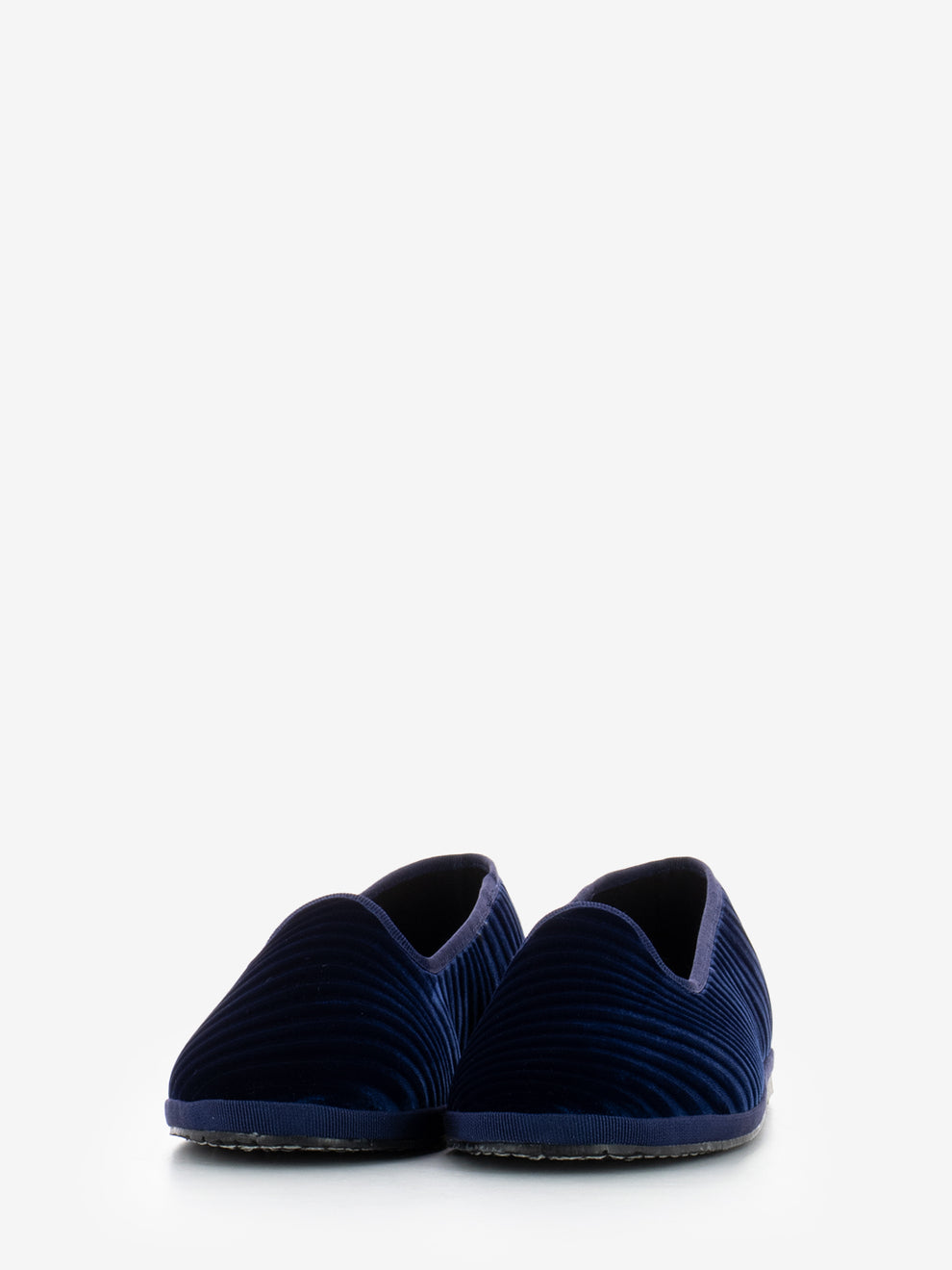 Friulana in velluto blu