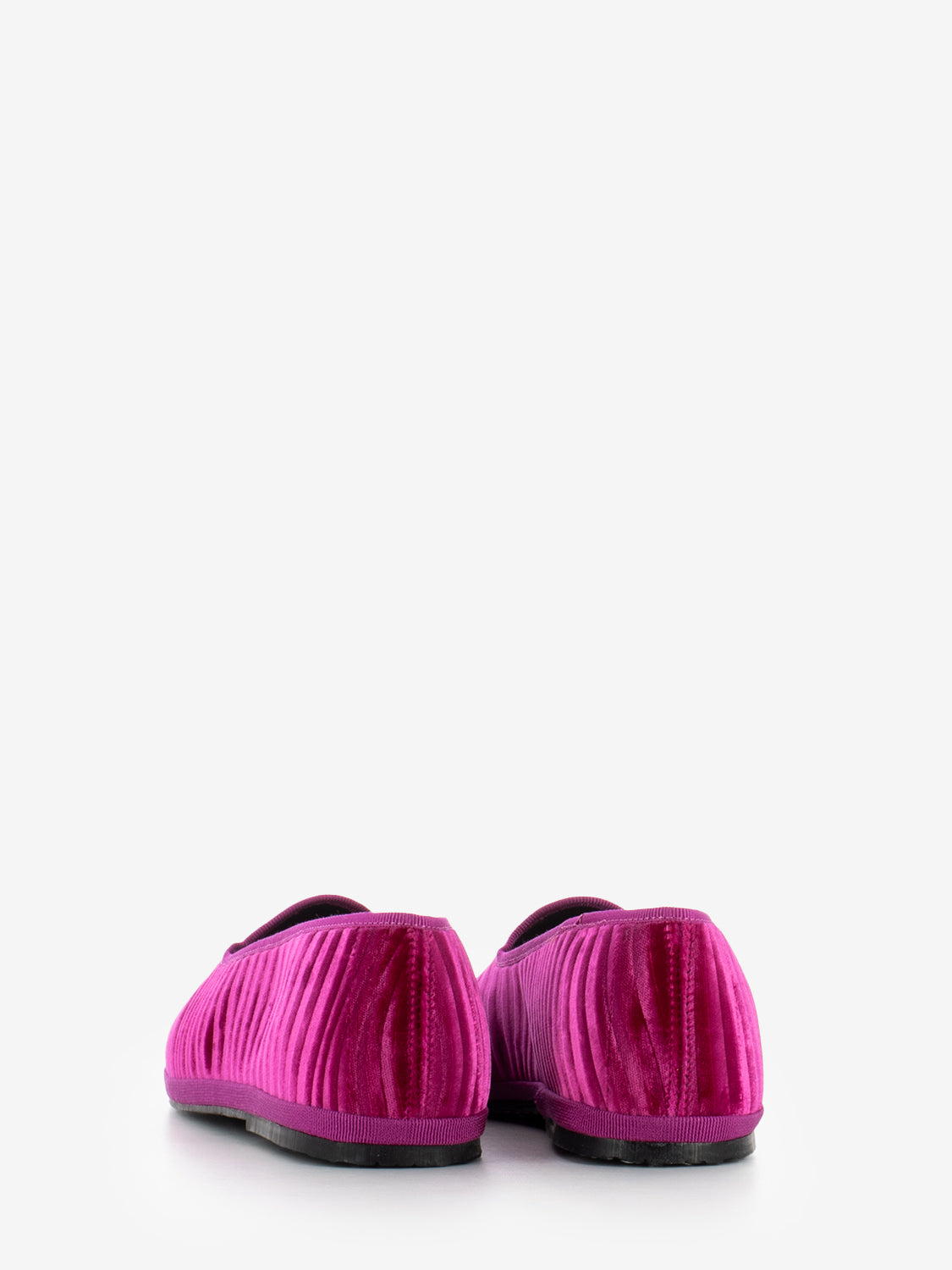 Friulana in velluto fuxia