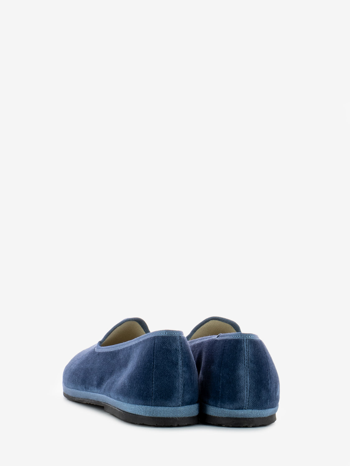 Friulane in air force blue velvet