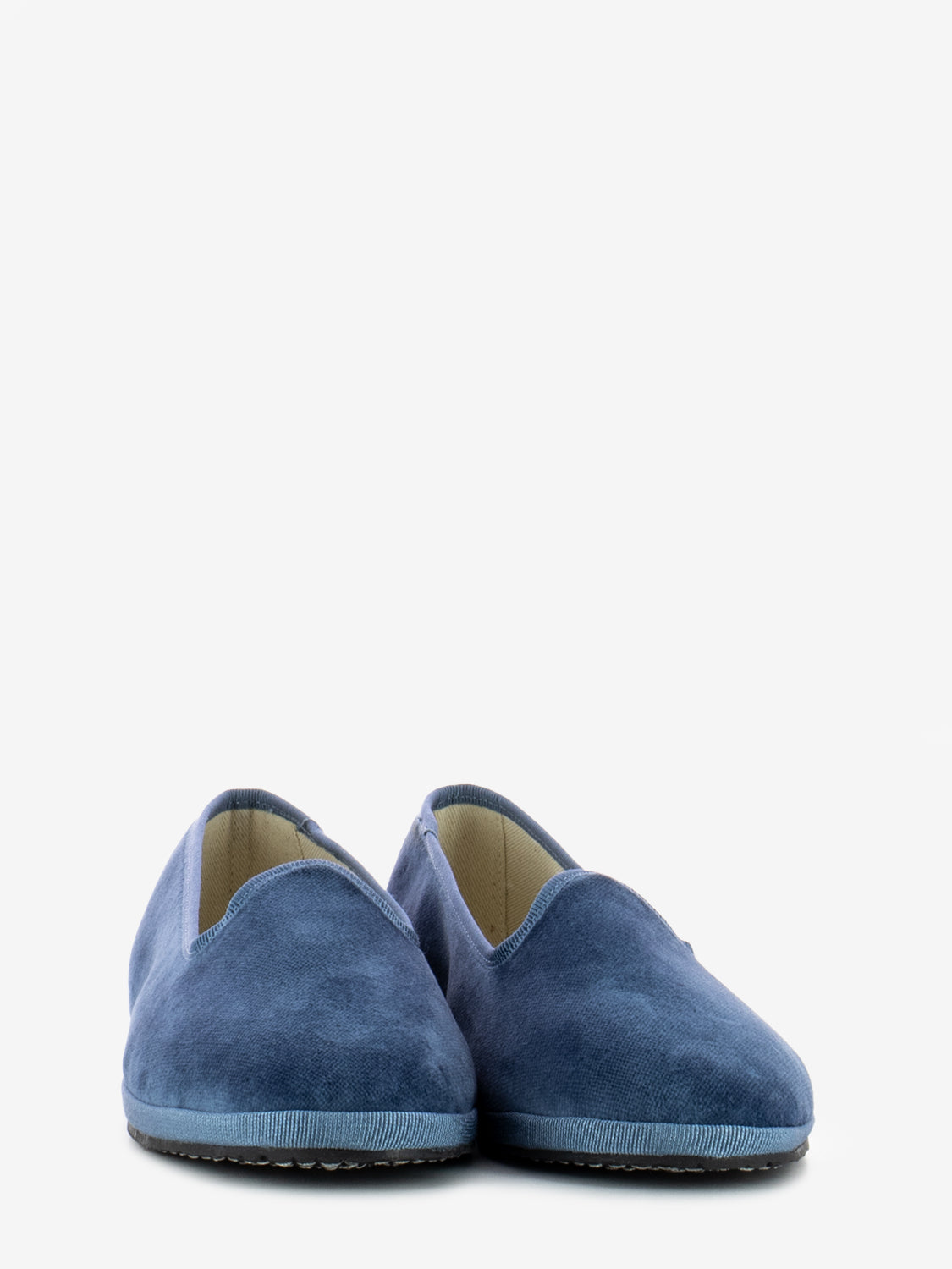 Friulane in air force blue velvet