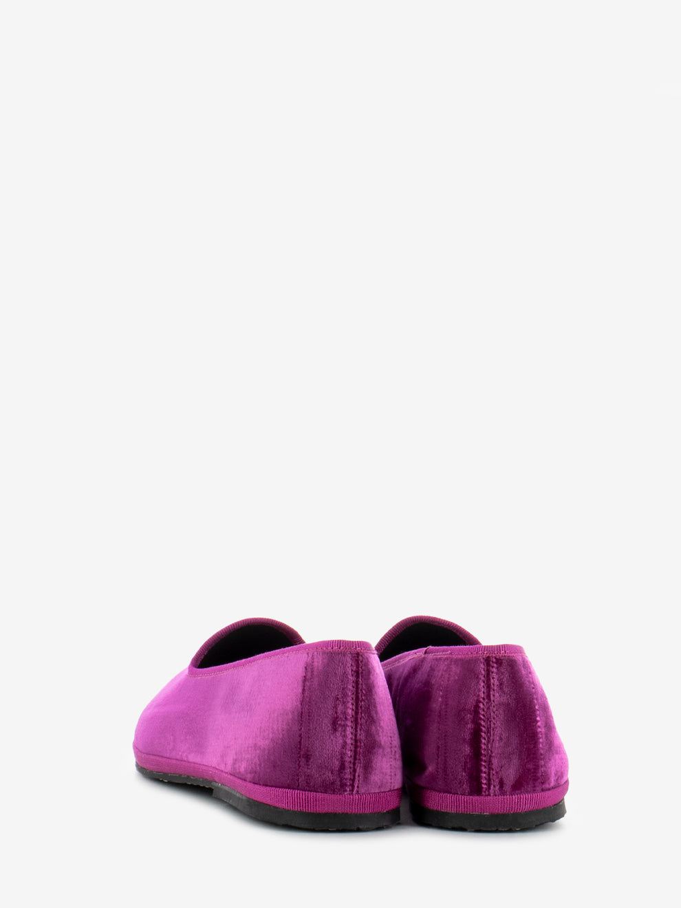 Friulane in velluto fuxia