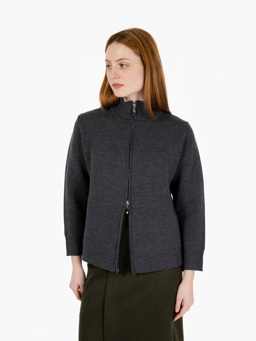 FULL ZIP JACKET ANTHRACITE 325190_721