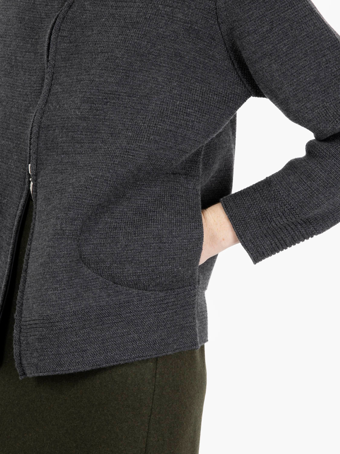 FULL ZIP JACKET ANTHRACITE 325190_721