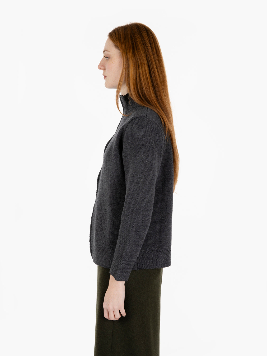 FULL ZIP JACKET ANTHRACITE 325190_721