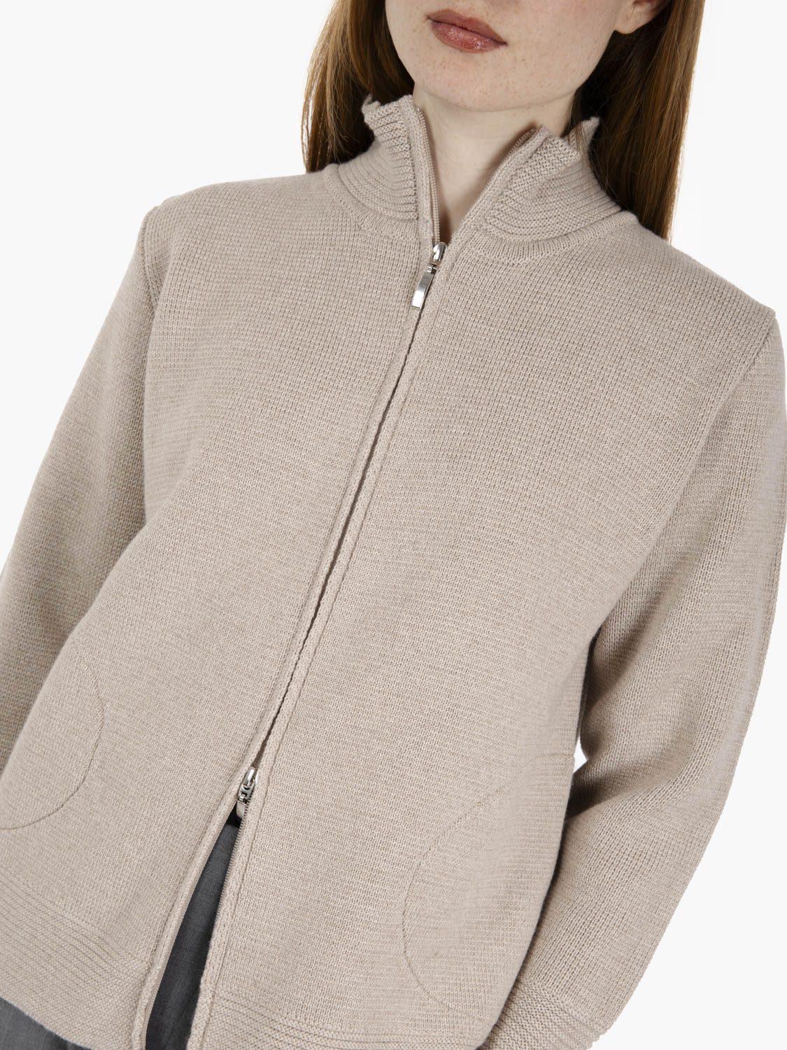 HAZELNUT FULL ZIP JACKET 325190_142