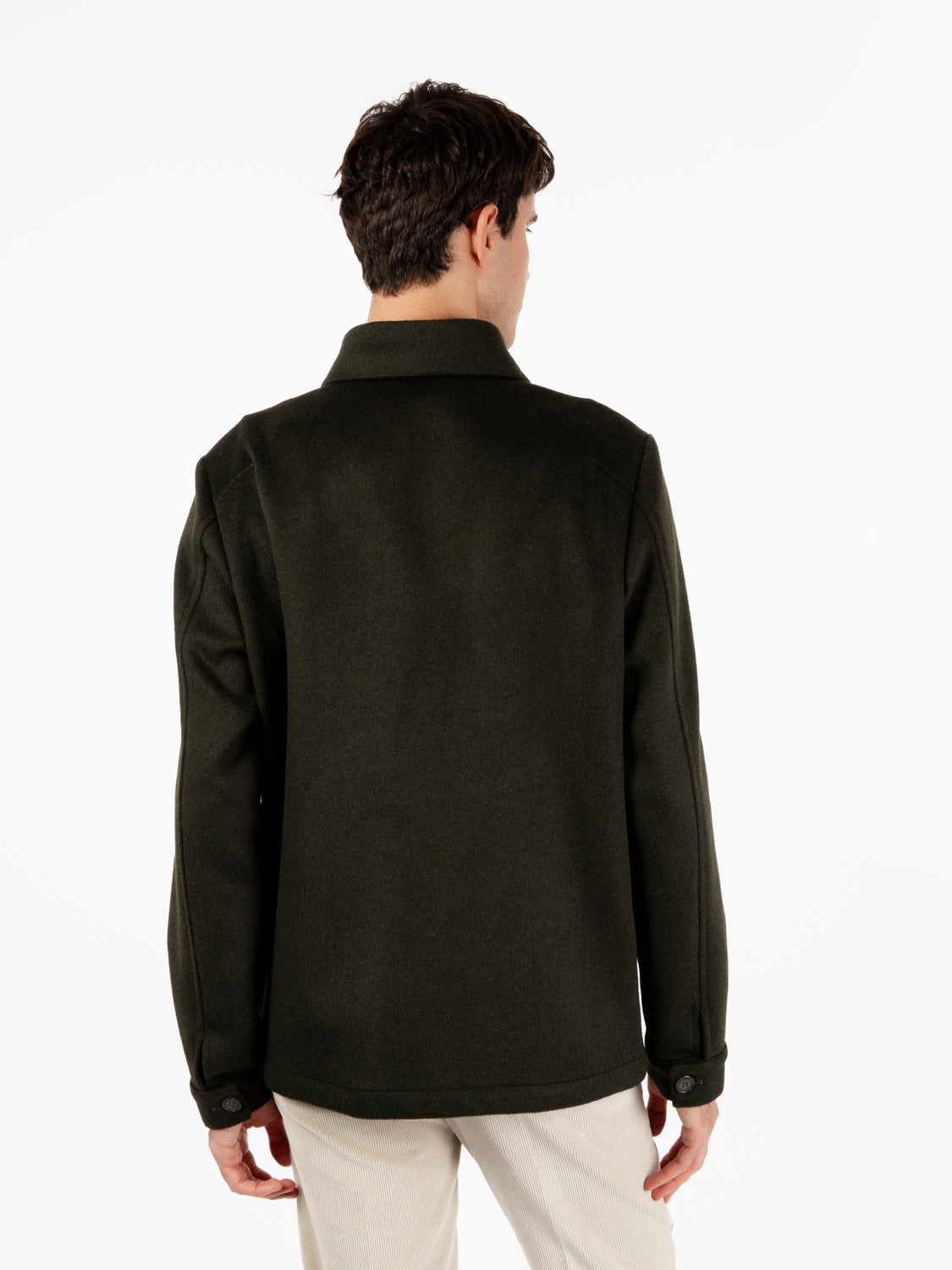 Green Courmayer cloth jacket