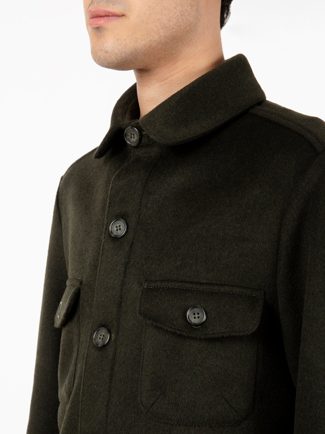 Green Courmayer cloth jacket