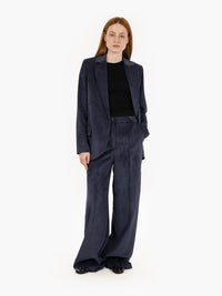 Blue corduroy jacket