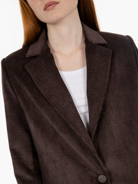 Coffee corduroy jacket