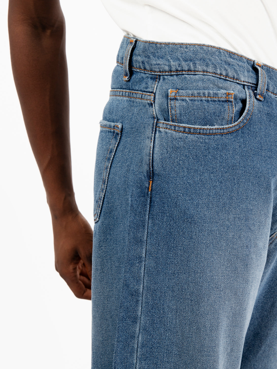 Jeans Skate in denim chiari